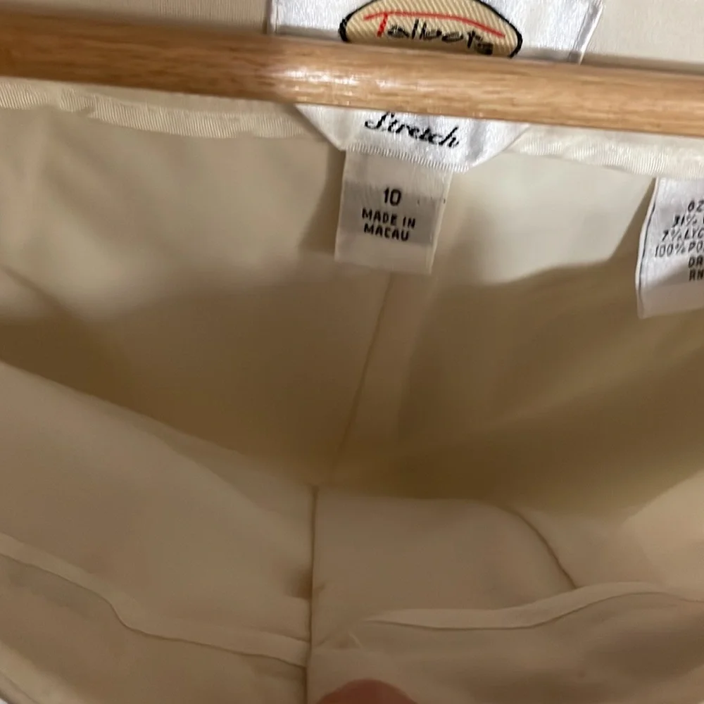 Talbots lined pants - Picture 3 of 4